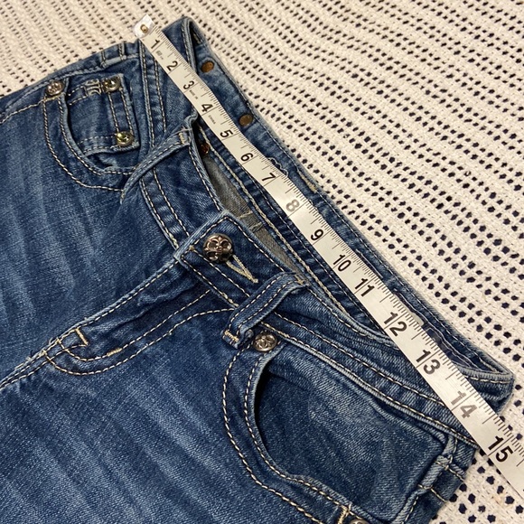 Miss Me Jeans - Size 27 x 26” - Tag says boot - these were hemmed Preloved - Picture 9 of 10